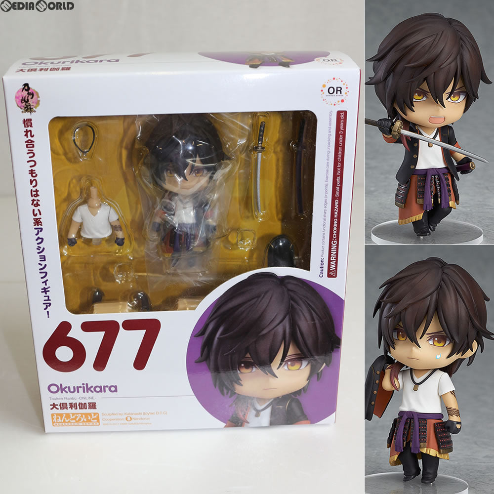 【中古即納】[FIG] ねんどろいど 677 大倶利伽羅(おおくりから) 刀剣乱舞-ONLINE- 完成品 フィギュア オランジュ・ルージュ(20170210)