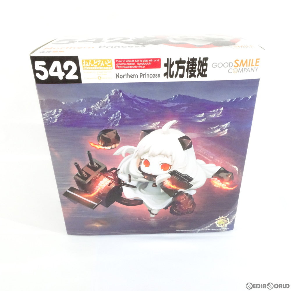 【中古即納】[FIG]GOODSMILE ONLINE SHOP限定特典付属 ねんどろいど542 北方棲姫(ほくほうせいき) 艦隊これくしょん ‐艦これ‐ 完成品 可動フィギュア グッドスマイルカンパニー(20151213)