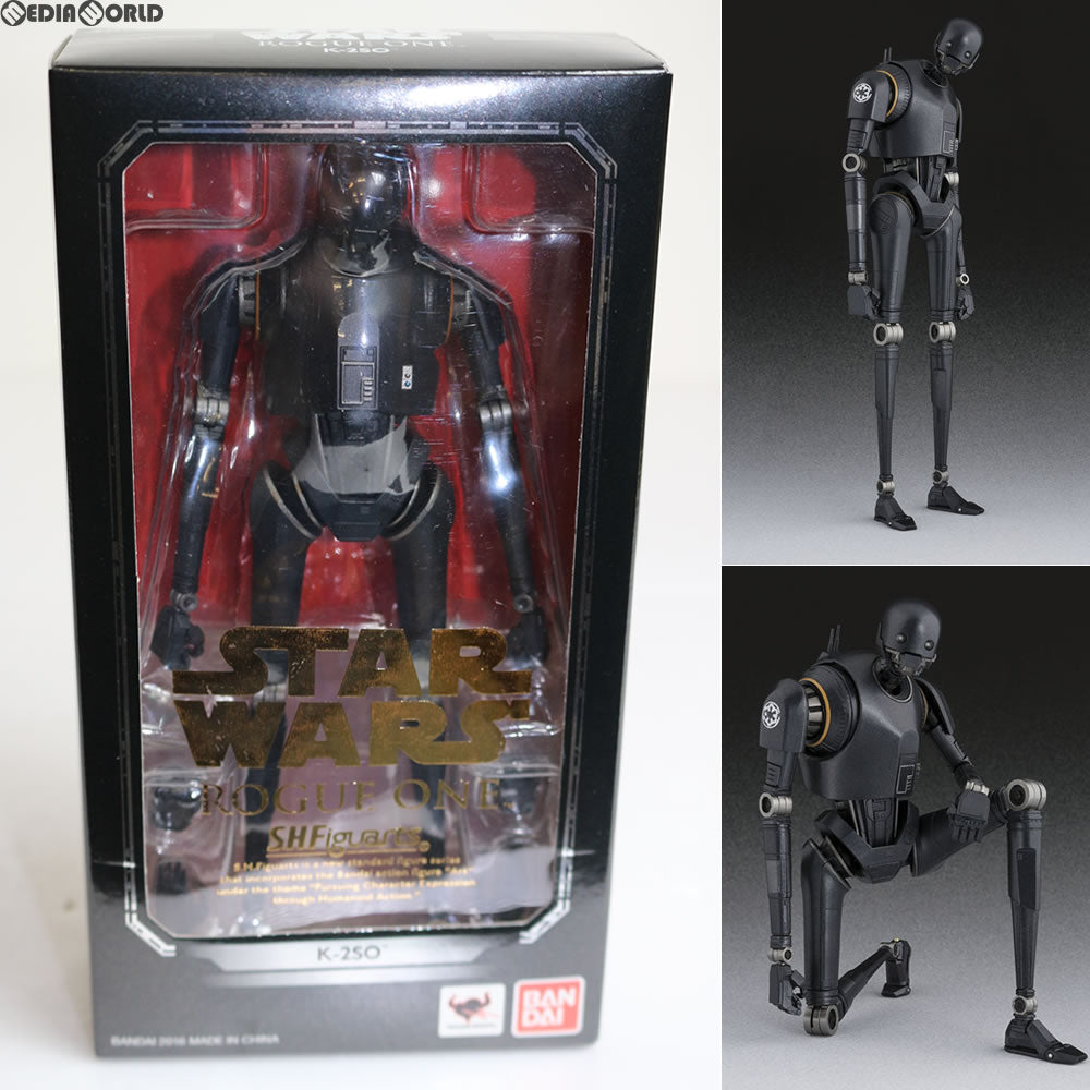 【中古即納】[FIG] S.H.Figuarts(フィギュアーツ) K-2SO ローグ・ワン/スター・ウォーズ・ストーリー 完成品 可動フィギュア バンダイ(20161216)