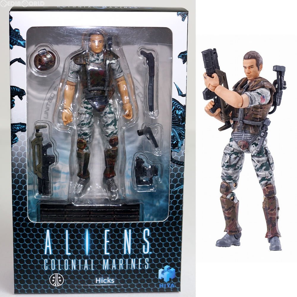 【中古即納】[FIG] エイリアンズ コロニアルマリーンズ/ ドウェイン・ヒックス 1/18 アクションフィギュア(L0008) ハイヤトイズ(20160520)