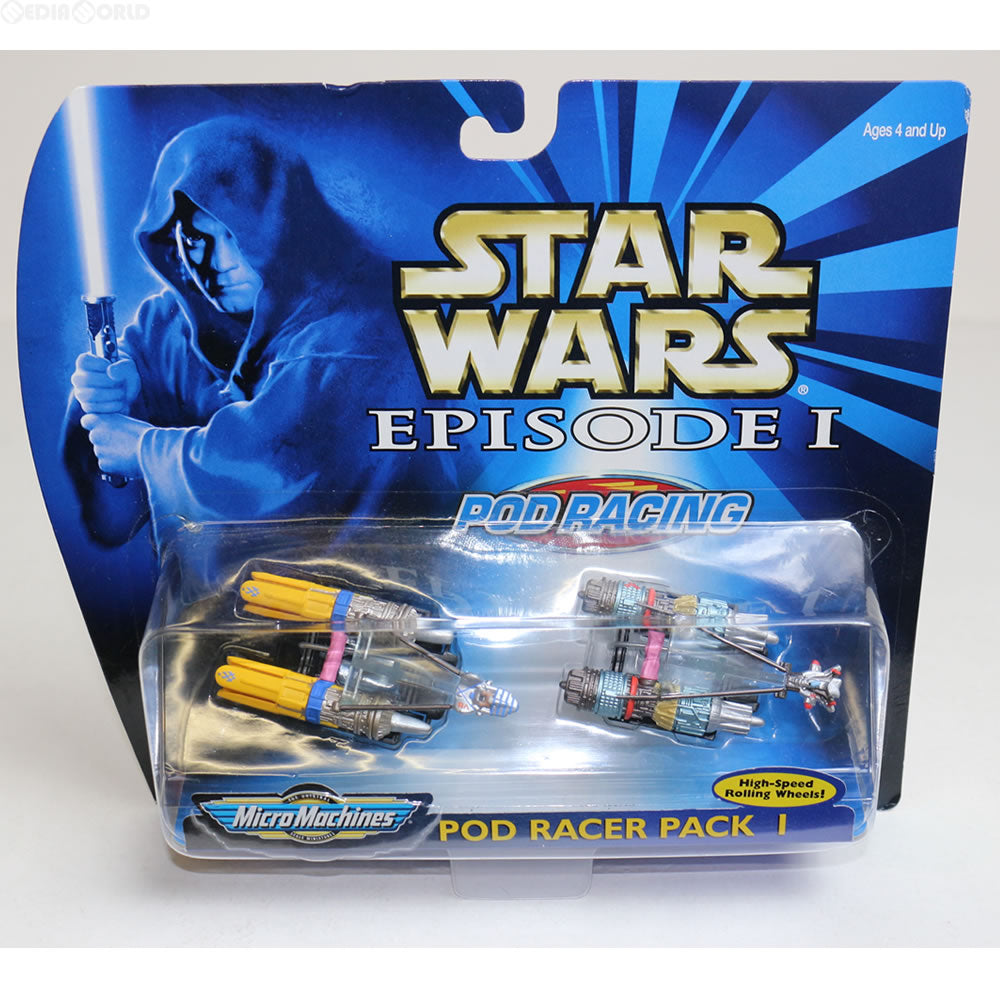 【中古即納】[FIG] マイクロマシーン ポッドレーサーパック パック1 STAR WARS(スター・ウォーズ) エピソード1/ファントム・メナス 完成品 フィギュア トミー(19991231)
