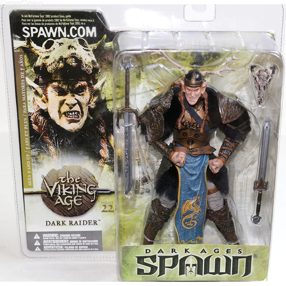 【中古即納】[FIG] SPAWN シリーズ22 バイキングエイジ Dark Raider(ダーク・レイダー) SPAWN(スポーン) アクションフィギュア マクファーレントイズ(20011231)