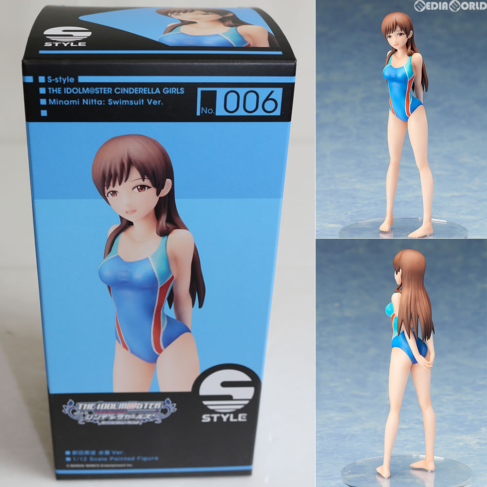 【中古即納】[FIG] S-style 新田美波(にったみなみ) 水着Ver. アイドルマスター シンデレラガールズ 1/12塗装済組み立て品 フィギュア FREEing(フリーイング) (20170429)