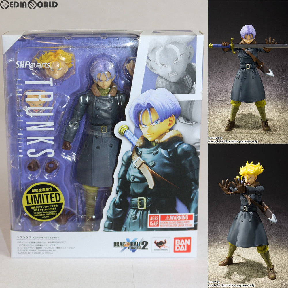 【中古即納】[FIG]S.H.Figuarts(フィギュアーツ) トランクス XENOVERSE Edition ドラゴンボール ゼノバース 完成品 可動フィギュア バンダイ(20170428)