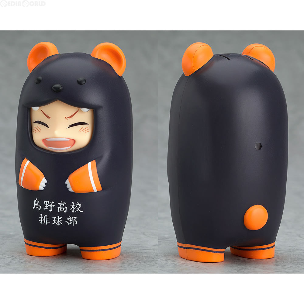 【中古即納】[FIG] ねんどろいどもあ ハイキュー!! きぐるみフェイスパーツケース(烏野高校) ハイキュー!! 烏野高校 VS 白鳥沢学園高校 フィギュア用アクセサリ オランジュ・ルージュ(20170413)