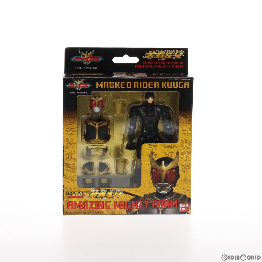 【中古即納】[TOY] 超合金 装着変身 仮面ライダークウガ アメイジングマイティフォーム 香港版 完成トイ バンダイ(20021231)