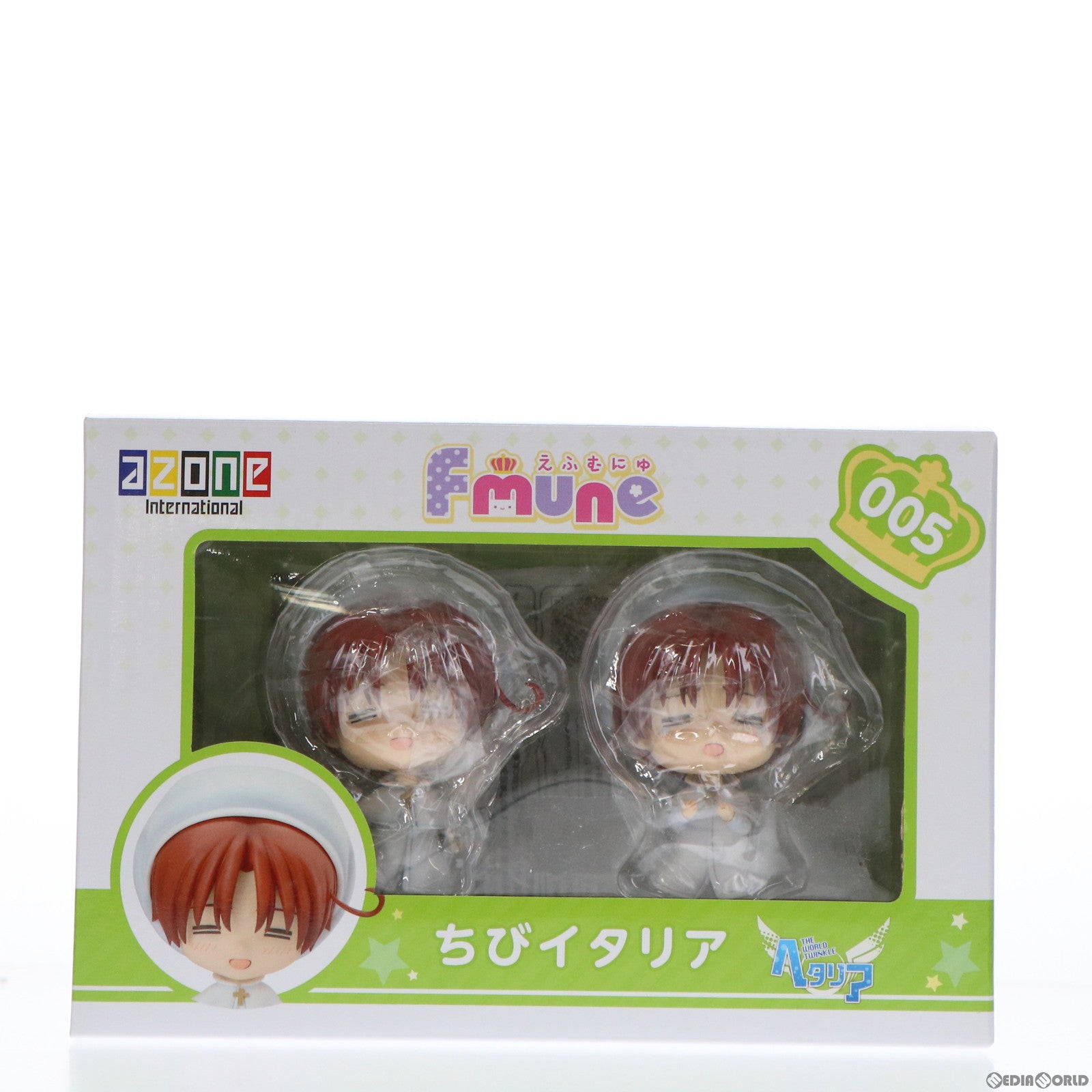 【中古即納】[FIG] アスタリスクコレクションシリーズ Fmune(えふむにゅ) 005 ちびイタリア ヘタリア The World Twinkle(ザ ワールドティンクル) 完成品 フィギュア(FMN005-CIT) アゾン(20170531)