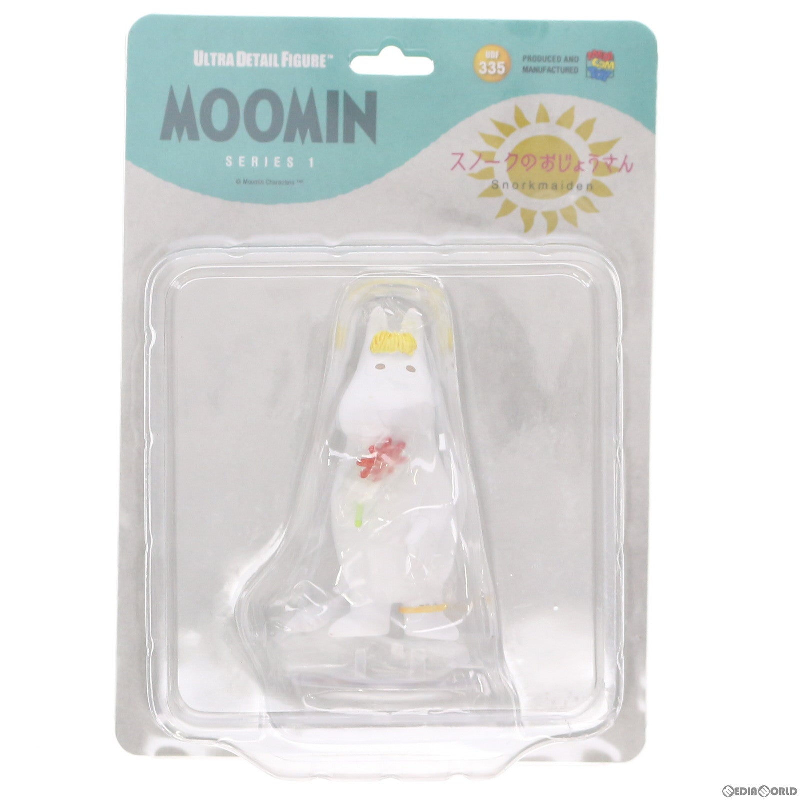 【中古即納】[FIG] ウルトラディテールフィギュア No.335 スノークのおじょうさん(ノンノン、フローレン) UDF MOOMIN(ムーミン) シリーズ1 完成品 フィギュア メディコム・トイ(20170630)