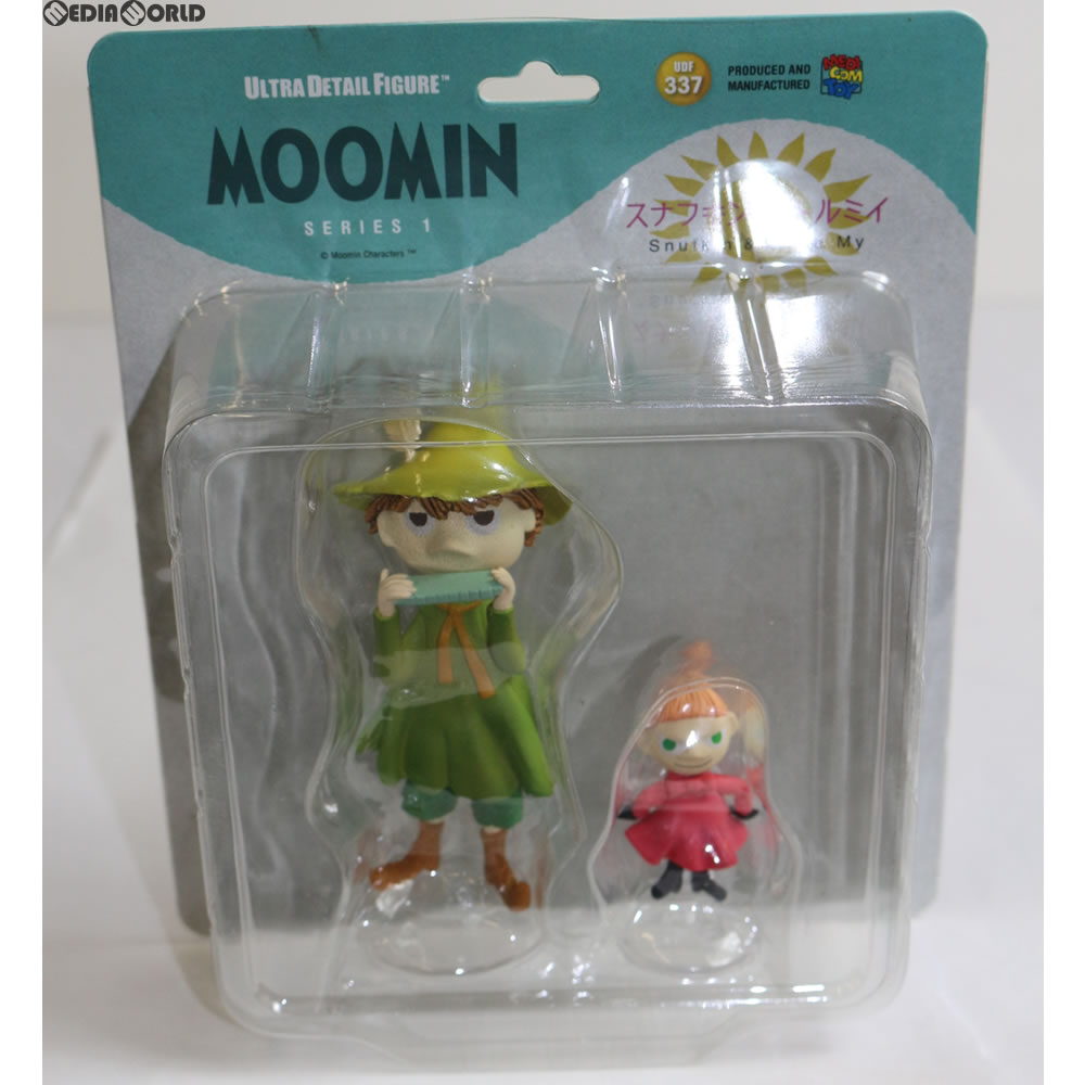 【中古即納】[FIG] ウルトラディテールフィギュア No.337 UDF MOOMIN(ムーミン) シリーズ1 スナフキン&リトルミイ(2体セット) フィギュア メディコム・トイ(20170701)