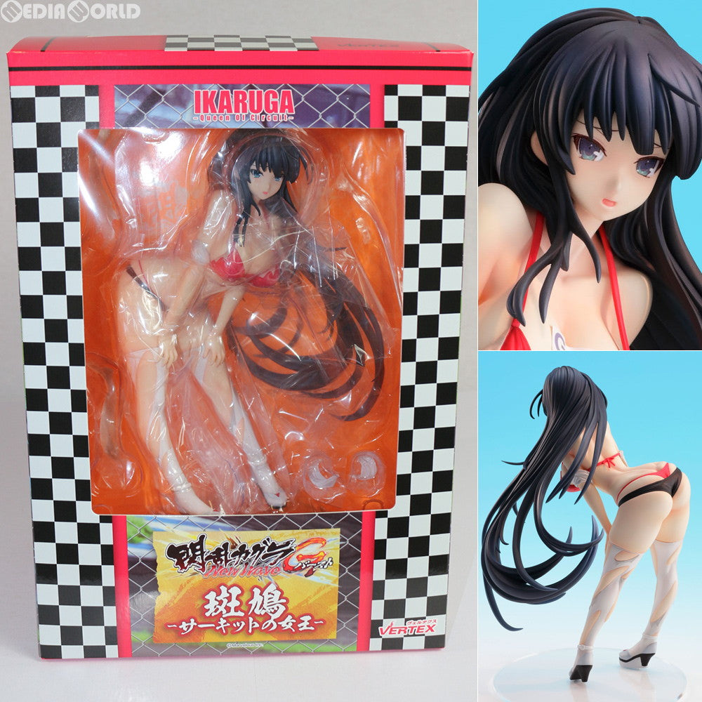 【中古即納】[FIG] 斑鳩-サーキットの女王-(いかるが) 閃乱カグラ NewWave Gバースト 1/6 完成品 フィギュア ヴェルテクス(20170330)