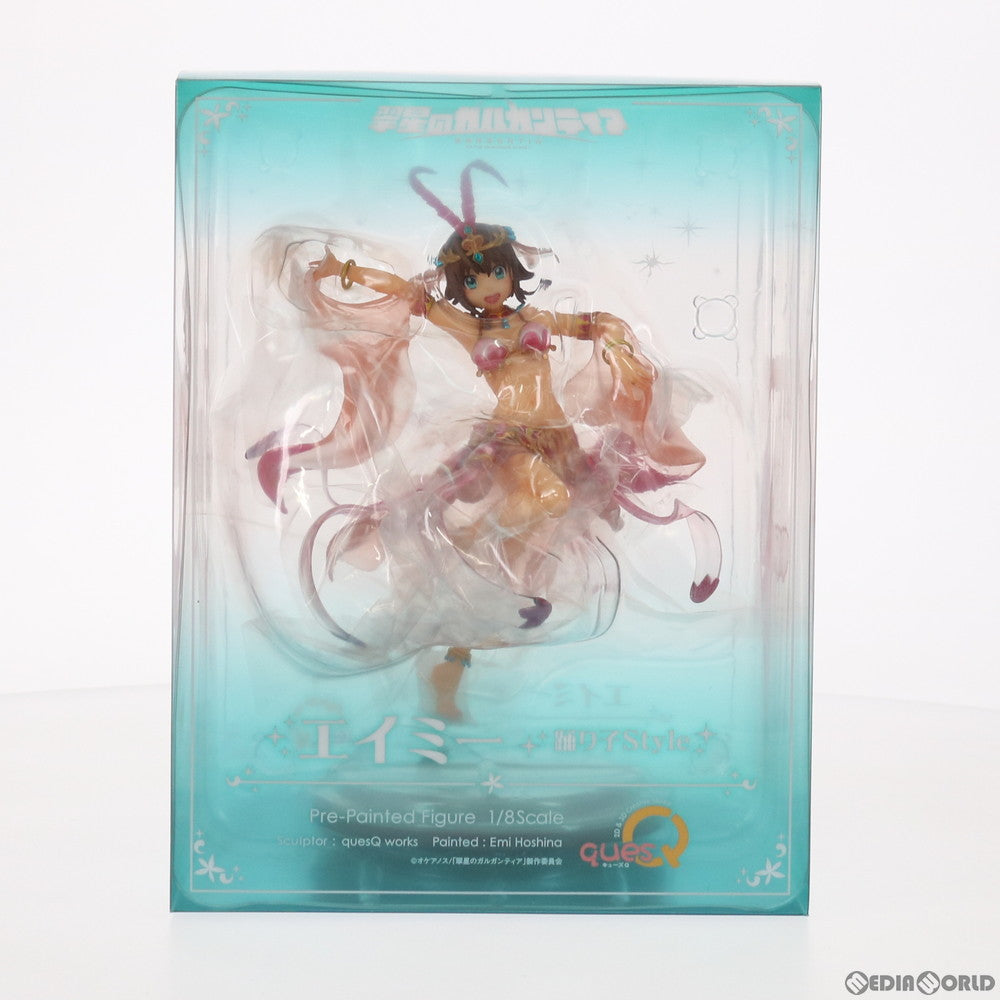 【中古即納】[FIG] エイミー 踊り子Style 翠星のガルガンティア 1/8 完成品 フィギュア キューズQ(20170615)