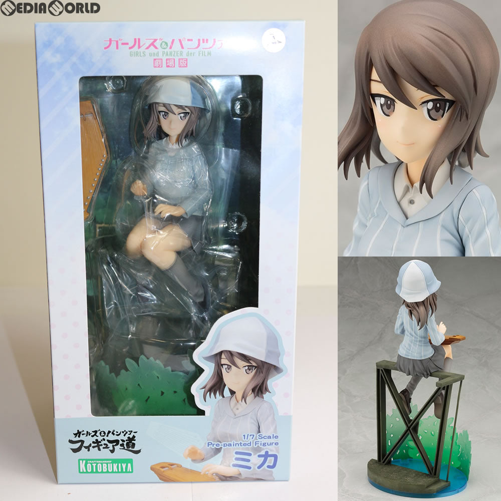 【中古即納】[FIG]ミカ ガールズ＆パンツァー 劇場版 1/7 完成品 フィギュア(PP694) コトブキヤ(20170526)