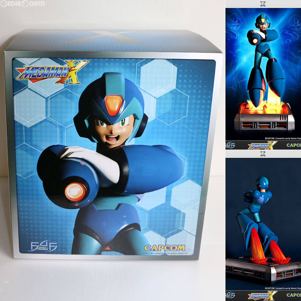 【中古即納】[FIG] ロックマンX/ エックス 1/5 スタチュー ファースト4フィギュア(20160701)