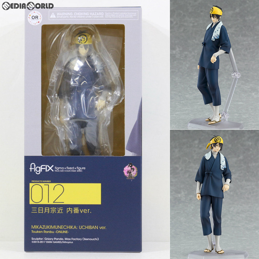 【中古即納】[FIG] figFIX-012 三日月宗近(みかづきむねちか) 内番ver. 刀剣乱舞-ONLINE- 完成品 フィギュア オランジュ・ルージュ(20170728)