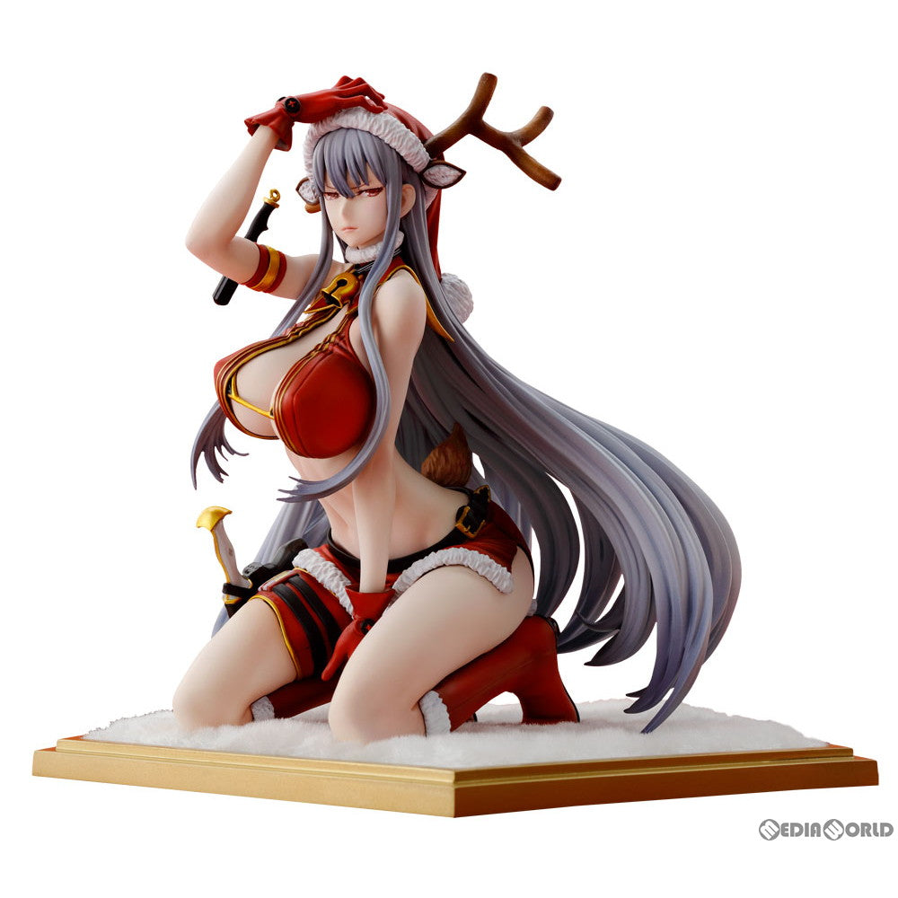 【中古即納】[FIG] セルベリア・ブレス-X'mas Party-(クリスマスパーティー) 戦場のヴァルキュリアDUEL 1/7 完成品 フィギュア ヴェルテクス(20170531)