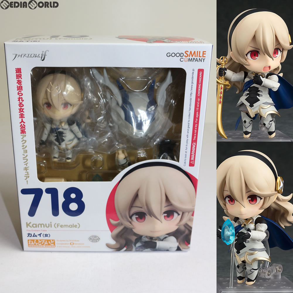 【中古即納】[FIG]ねんどろいど 718 カムイ(女) ファイアーエムブレムif 完成品 可動フィギュア グッドスマイルカンパニー(20170826)