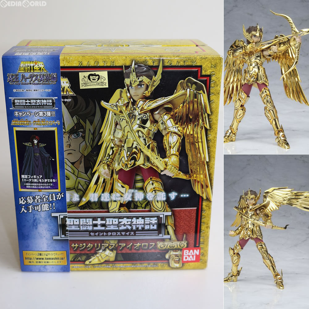 【中古即納】[FIG] 聖闘士聖衣神話 サジタリアスアイオロス 聖闘士星矢 完成品 可動フィギュア バンダイ(20041023)