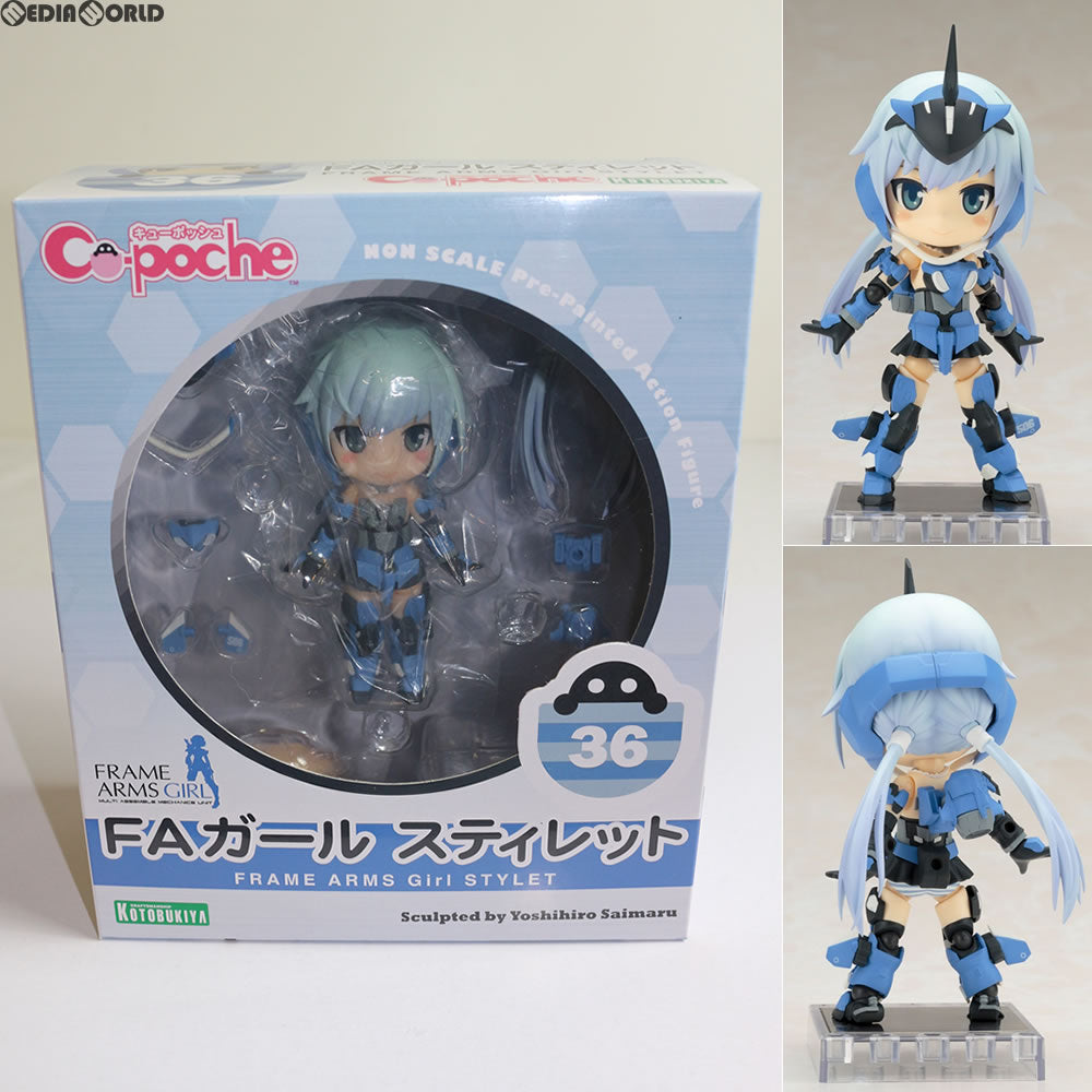 【中古即納】[FIG]キューポッシュ FAガール スティレット フレームアームズ・ガール 完成品 フィギュア(AD048) コトブキヤ(20170628)