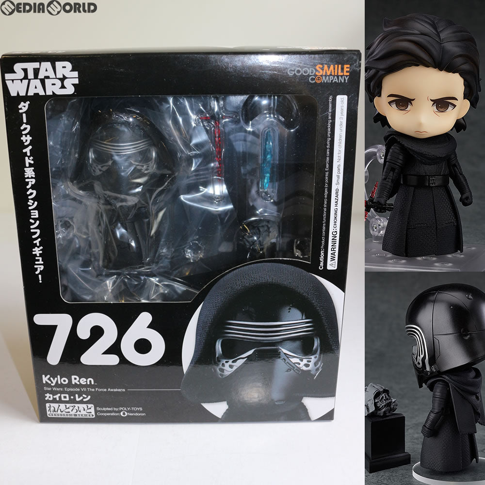 【中古即納】[FIG]ねんどろいど 726 カイロ・レン STAR WARS(スター・ウォーズ)/フォースの覚醒 完成品 フィギュア グッドスマイルカンパニー(20180614)