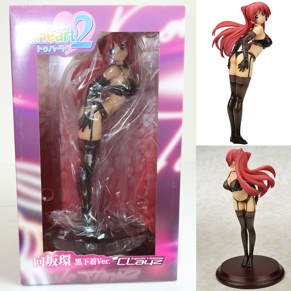 【中古即納】[FIG] 向坂環(こうさかたまき) 黒下着Ver. ToHeart2(トゥハート2) 1/8完成品 フィギュア クレイズ(20130303)