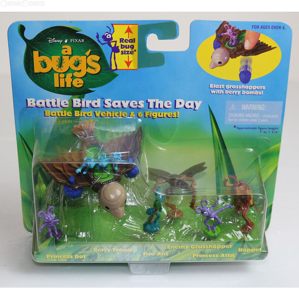 【中古即納】[FIG] Battle Bird Saves The Day(バトル・バード・セーブス・ザ・デイ) a bug's life(バグズライフ) 完成品 フィギュア マテル(19981231)