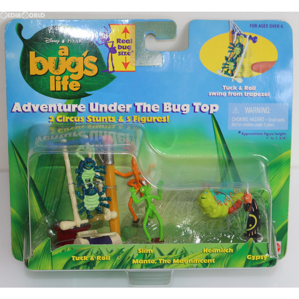 【中古即納】[FIG] Adventure Under The Bug Top(アドベンチャー・アンダー・ザ・バグ・トップ) a bug's life(バグズライフ) フィギュア マテル(19981231)