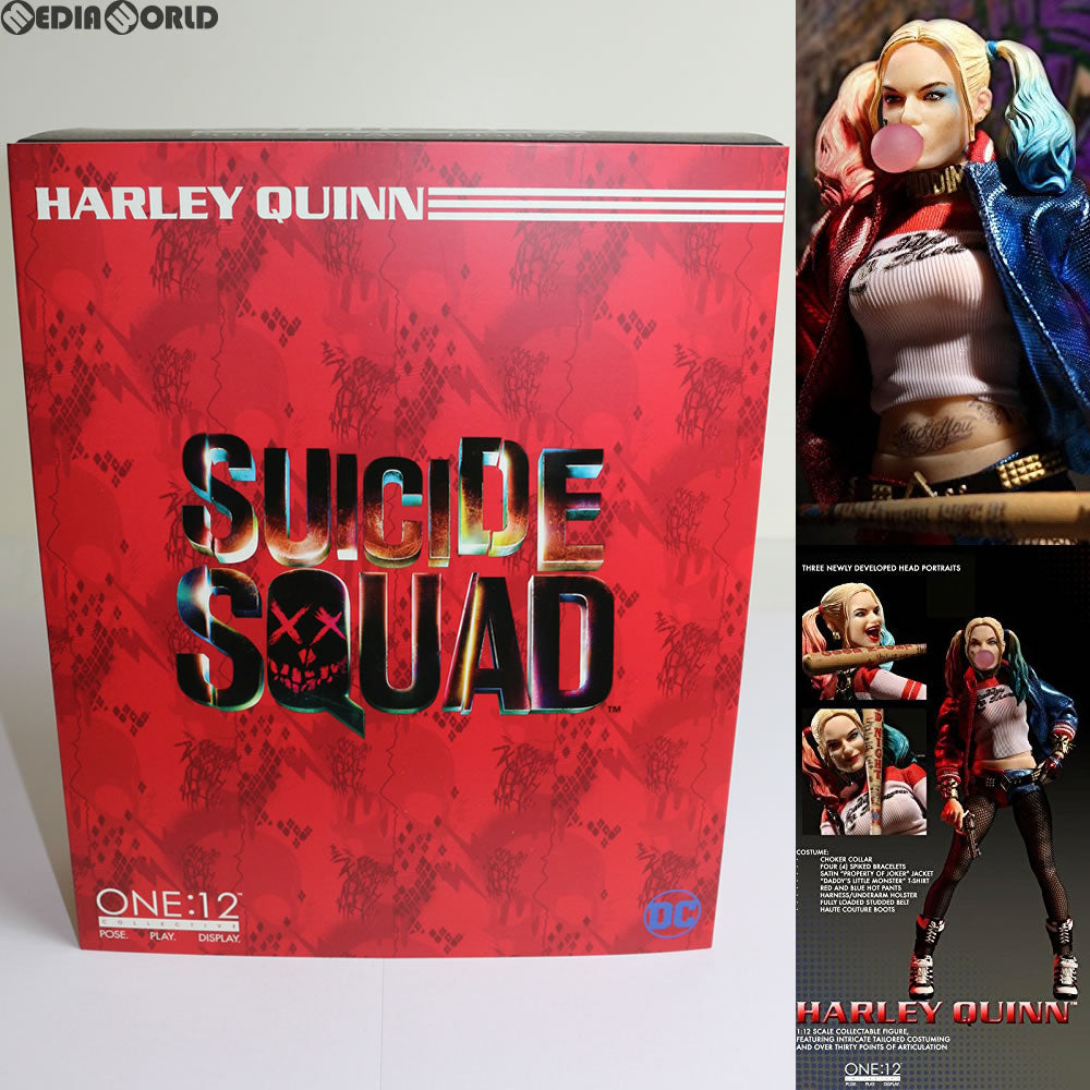 【中古即納】[FIG] ワン12コレクティブ/ スーサイド・スクワッド ハーレイ・クイン 1/12 アクションフィギュア メズコトイズ(20171215)