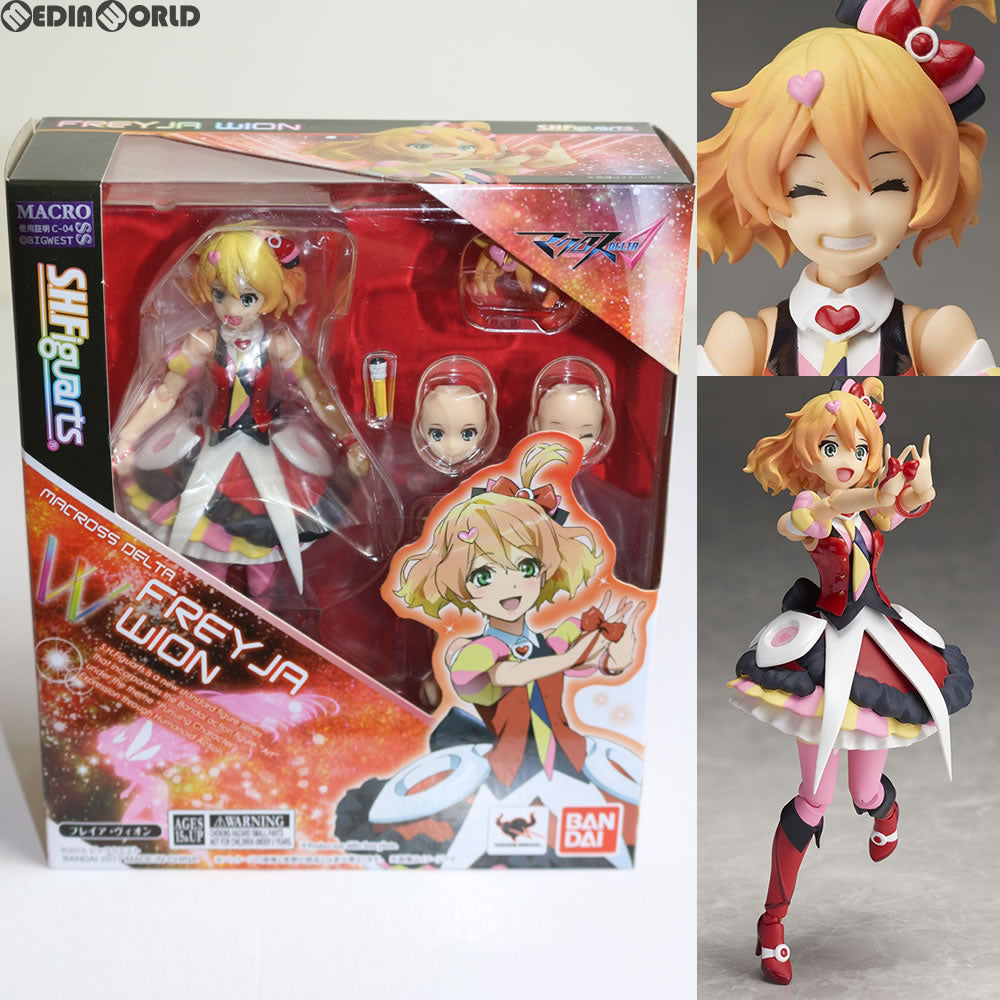 【中古即納】[FIG] S.H.Figuarts(フィギュアーツ) フレイア・ヴィオン マクロスΔ(デルタ) 完成品 フィギュア バンダイ(20170721)