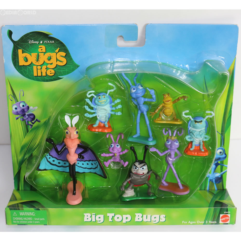 【中古即納】[FIG] Big Top Bugs(ビッグトップバグズ) a bug's life(バグズライフ) 完成品 フィギュア マテル(19981231)