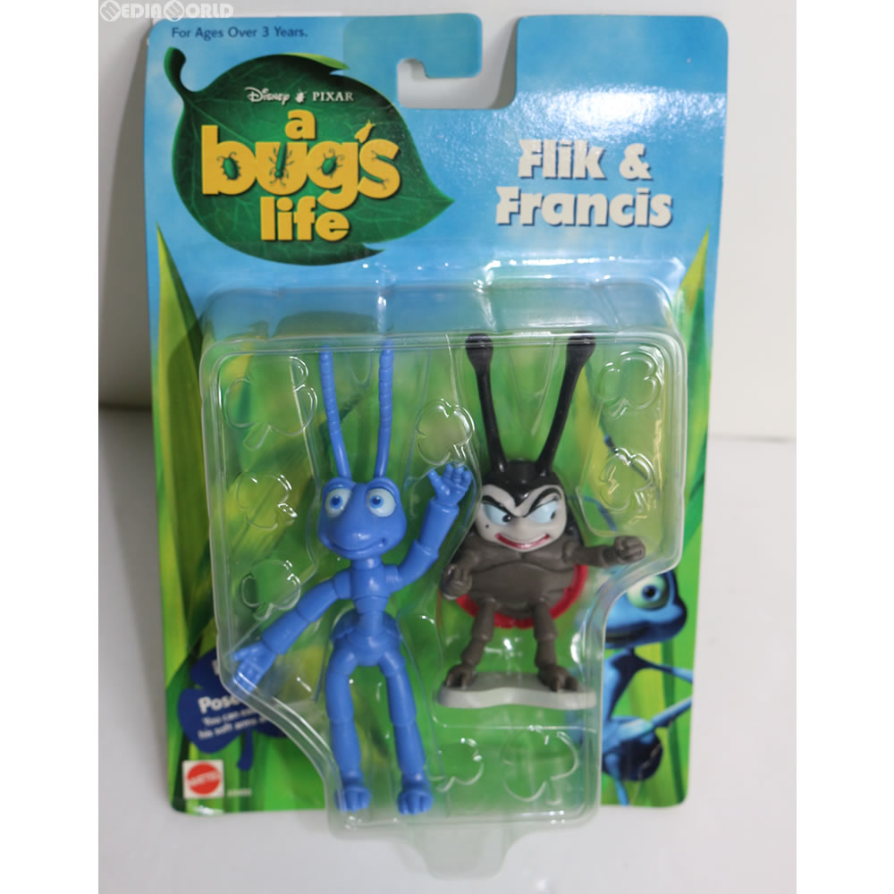 【中古即納】[FIG] Flik & Francis(フリック&フランシス) a bug's life(バグズライフ) 完成品 フィギュア マテル(19981231)