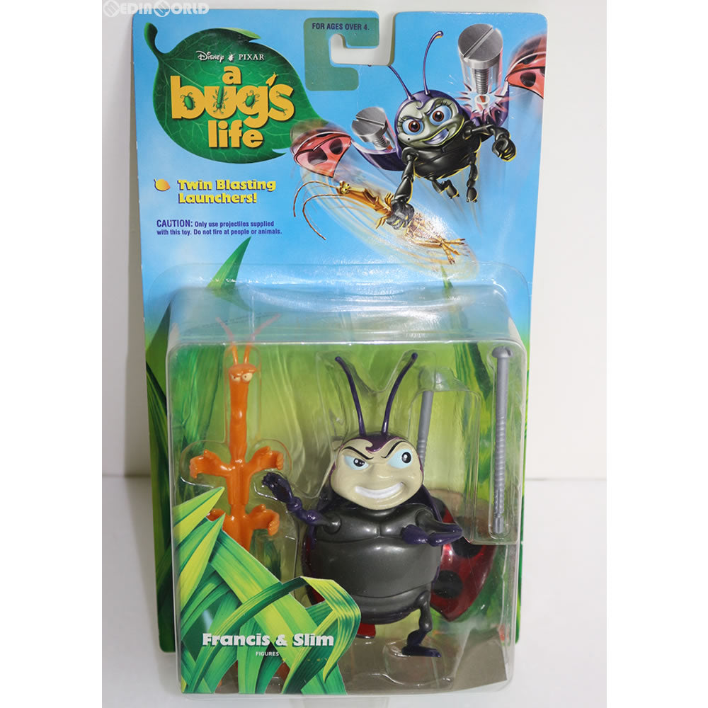 【中古即納】[FIG] Francis & Slim(フランシス&スリム) a bug's life(バグズライフ) 完成品 フィギュア マテル(19981231)