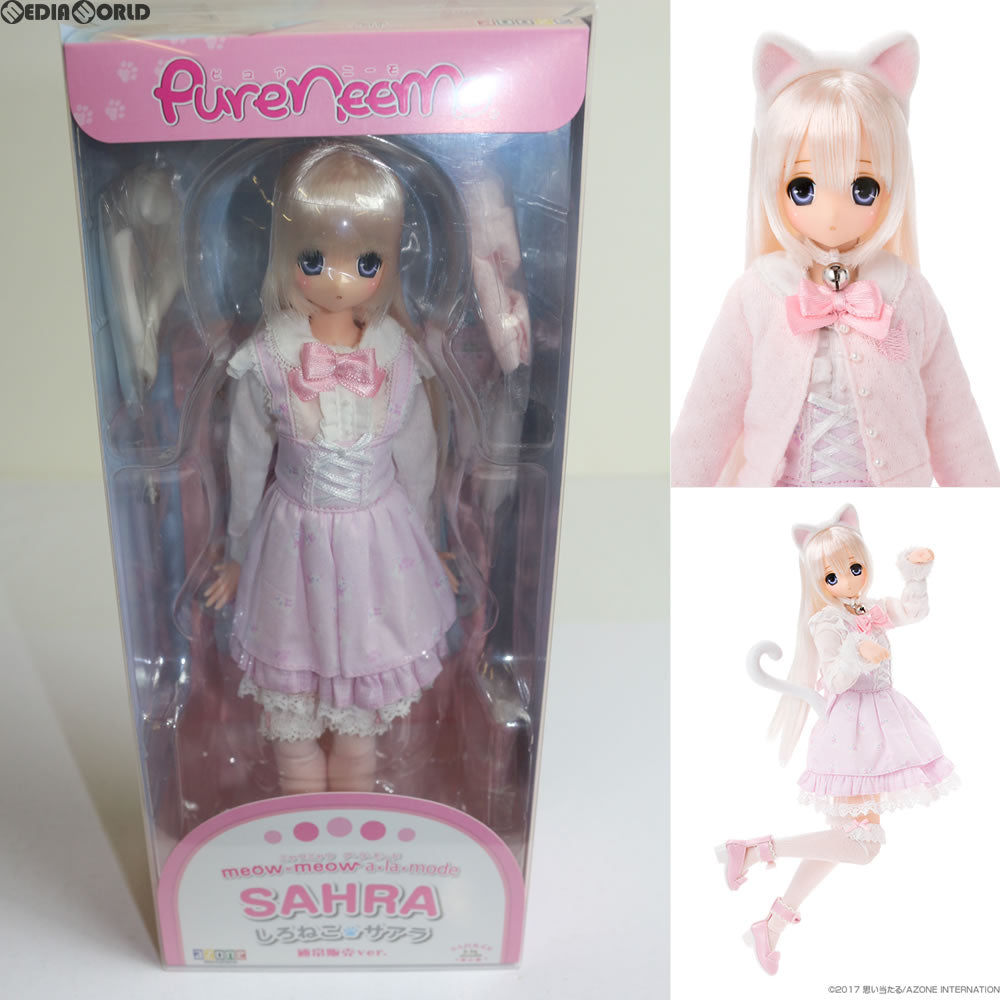 【中古即納】[FIG] サアラズ ア・ラ・モード 〜meow×meow a・la・mode〜 しろねこ/サアラ 1/6 ドール(POD012-MST) アゾン(20170302)