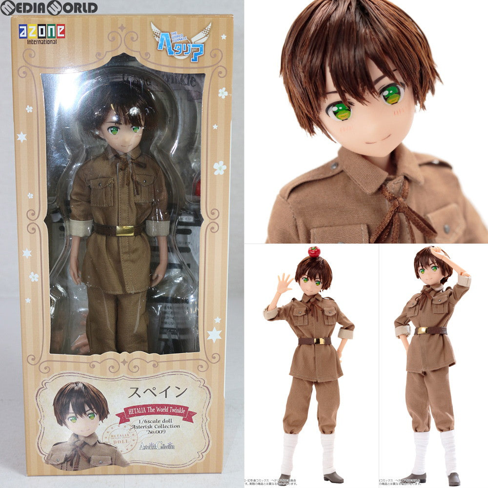 【中古即納】[FIG] アスタリスクコレクションシリーズ No.009 スペイン ヘタリア The World Twinkle(ザ ワールドティンクル) 1/6 完成品 ドール(ACS009-SPN) アゾン(20170831)