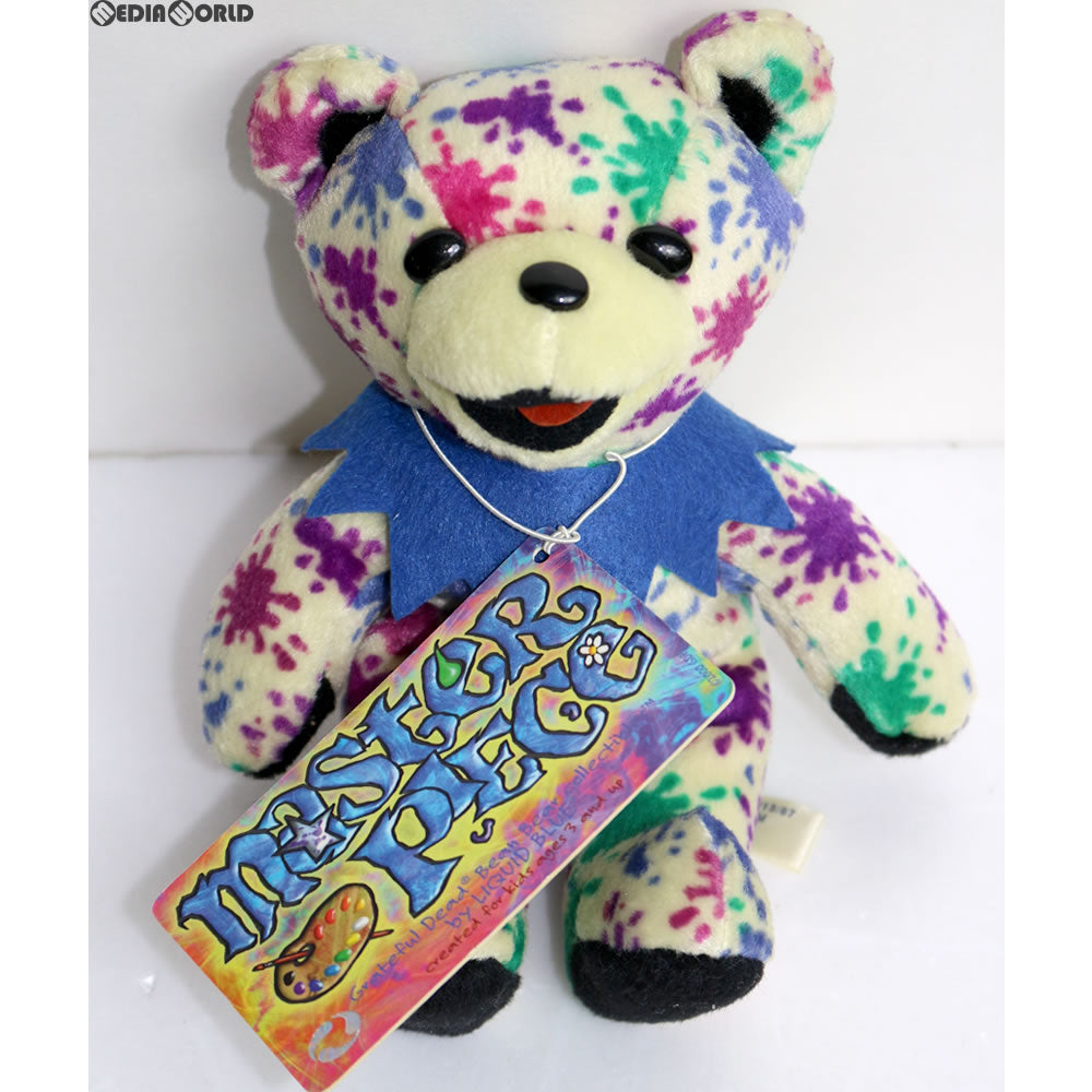 【中古即納】[FIG] GRATEFUL DEAD BEAR(グレイトフルデッドベア) PEACE(ピース) ぬいぐるみ LIQUID BLUE(リキッドブルー) (20000201)