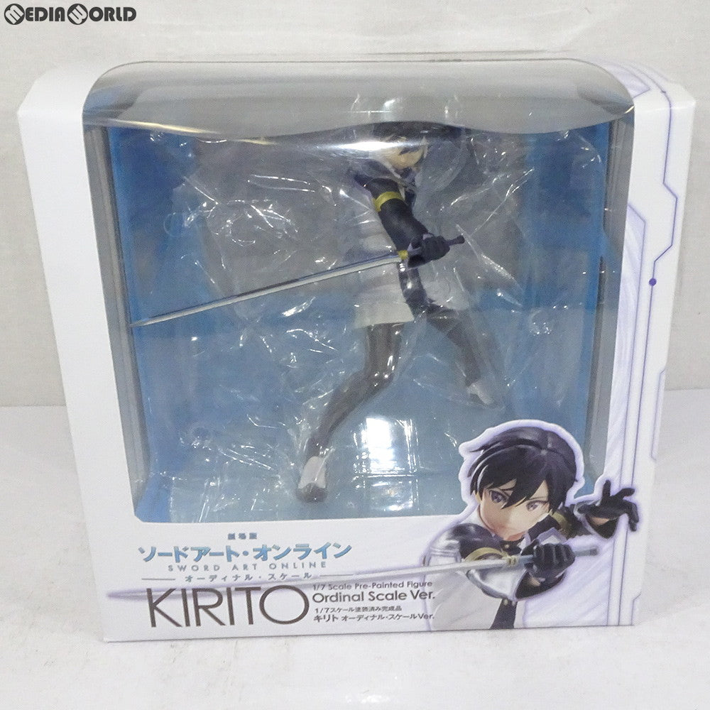 【中古即納】[FIG] キリト オーディナル・スケールVer. 劇場版 ソードアート・オンライン -オーディナル・スケール- 1/7 完成品 フィギュア ジェンコ(20170625)