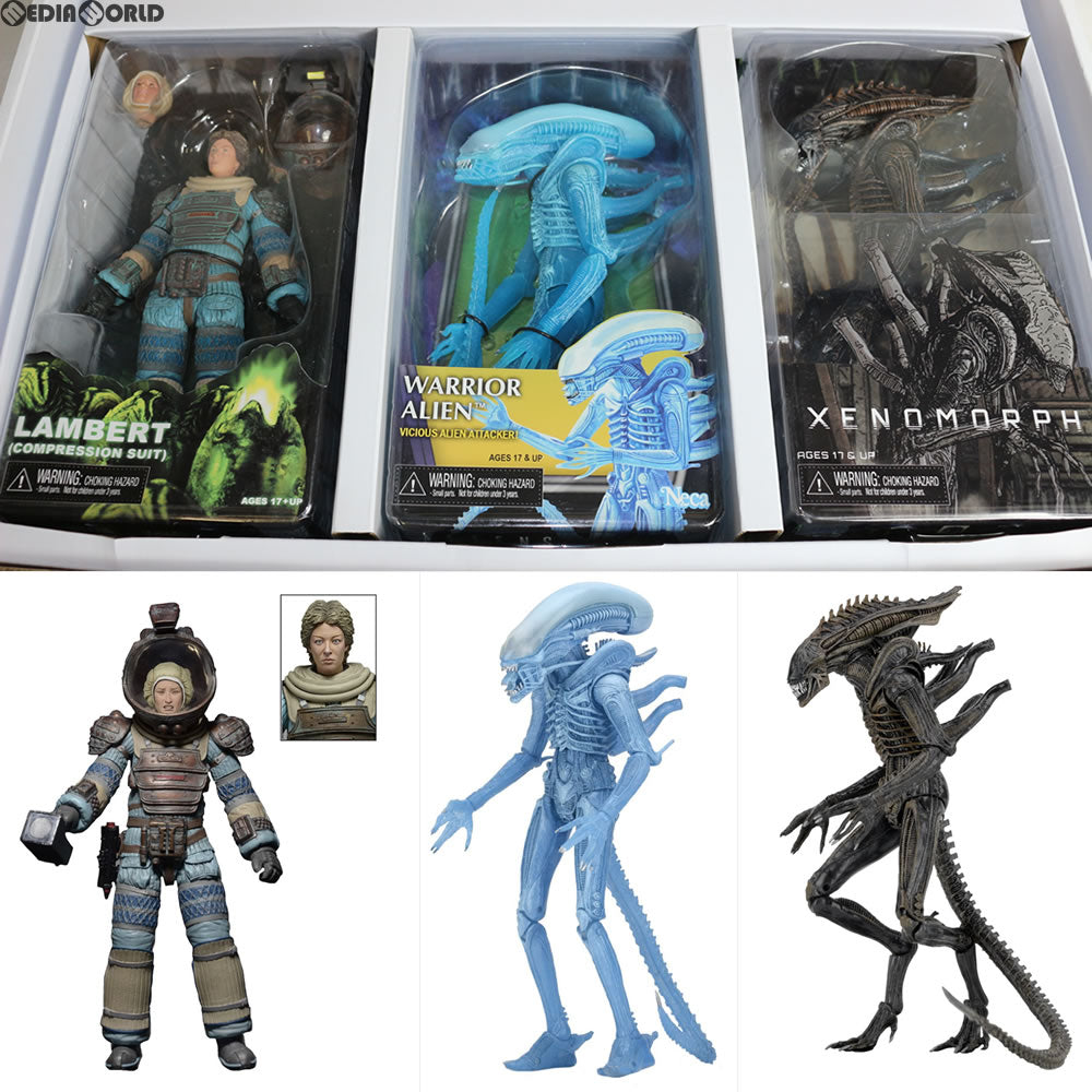 【中古即納】[FIG] エイリアン/ 7インチ アクションフィギュア シリーズ11 3種セット ネカ(20170720)