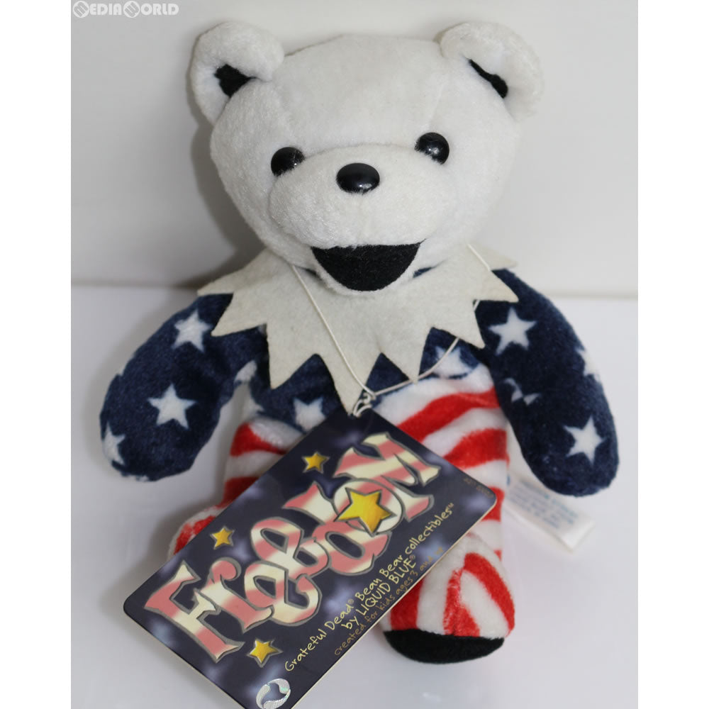 【中古即納】[FIG] GRATEFUL DEAD BEAR(グレイトフルデッドベア) FREEDOM(フリーダム) ぬいぐるみ LIQUID BLUE(リキッドブルー) (19990302)