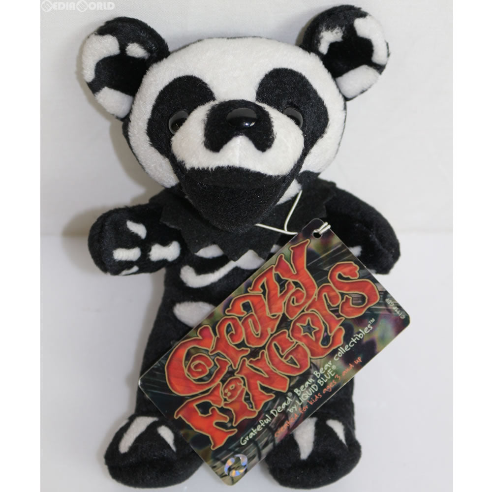 【中古即納】[FIG] GRATEFUL DEAD BEAR(グレイトフルデッドベア) CRAZY FINGERS(クレイジーフィンガー) ぬいぐるみ LIQUID BLUE(リキッドブルー) (20001231)
