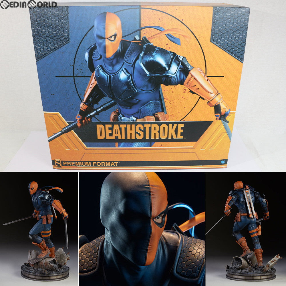 【中古即納】[FIG] プレミアム・フォーマット・フィギュア デスストローク DCコミックス 完成品 フィギュア サイドショウ(20180331)
