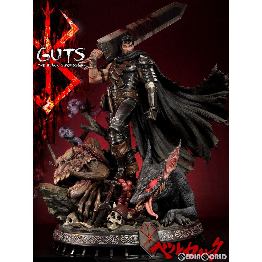 【中古即納】[FIG] アルティメットプレミアムマスターライン 黒の剣士 ガッツ ベルセルク 完成品 スタチュー フィギュア(UPMBR-01) プライム1スタジオ(20180331)