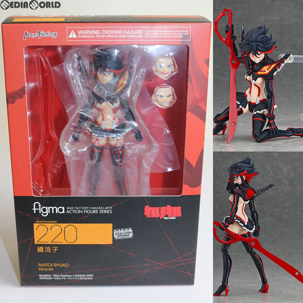 【中古即納】[FIG] (再販) figma(フィグマ) 220 纏流子(まといりゅうこ) キルラキル 完成品 フィギュア マックスファクトリー(20171023)