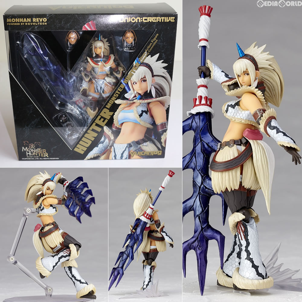 【中古即納】[FIG] Vulcanlog(ヴァルカン-ログ) 020 モンハンリボ ハンター女剣士 キリンシリーズ モンスターハンター 完成品 フィギュア ユニオンクリエイティブ(20170728)