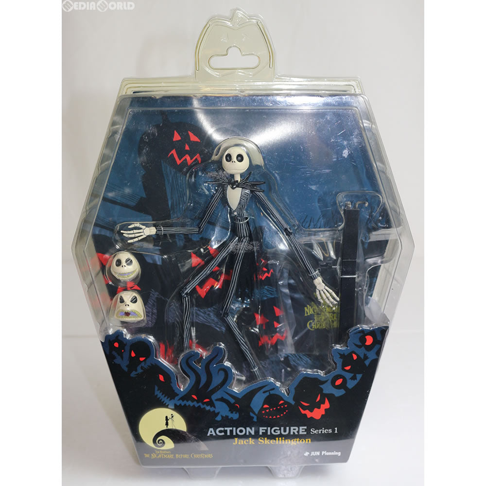 【中古即納】[FIG] アクションフィギュアシリーズ1 Jack Skellington(ジャック・スケリントン) The Nightmare Before Christmas(ナイトメアー・ビフォア・クリスマス) フィギュア(N-550) ジュンプランニング(19931231)