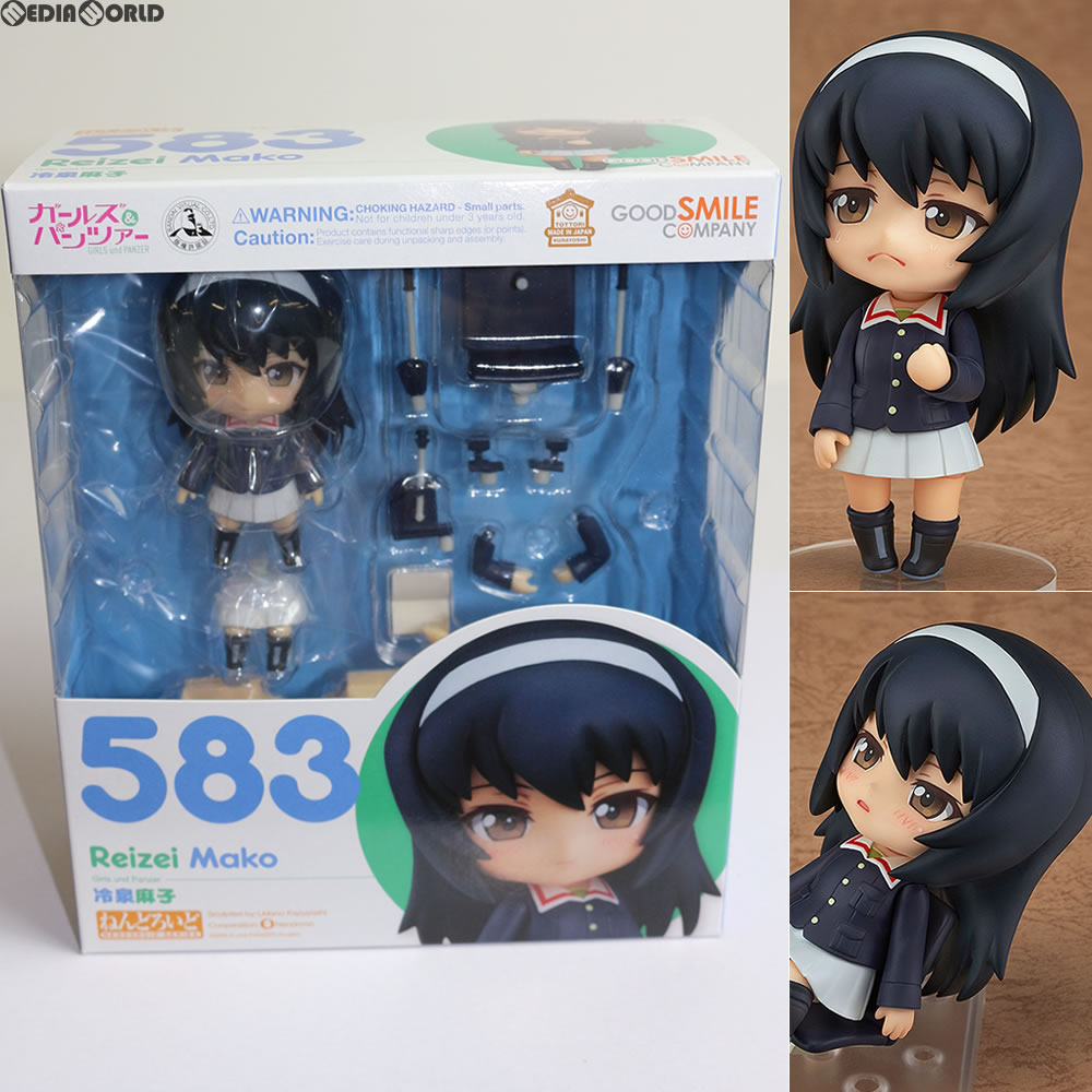 【中古即納】[FIG](再販)ねんどろいど 583 冷泉麻子(れいぜいまこ) ガールズ&パンツァー 完成品 可動フィギュア グッドスマイルカンパニー(20170728)