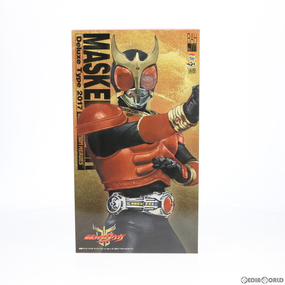 【中古即納】[FIG] リアルアクションヒーローズ No.771 RAH DX 仮面ライダークウガ(マイティフォーム) Ver.1.5 完成品 フィギュア タイムハウス(メディコム・トイ) (20170827)