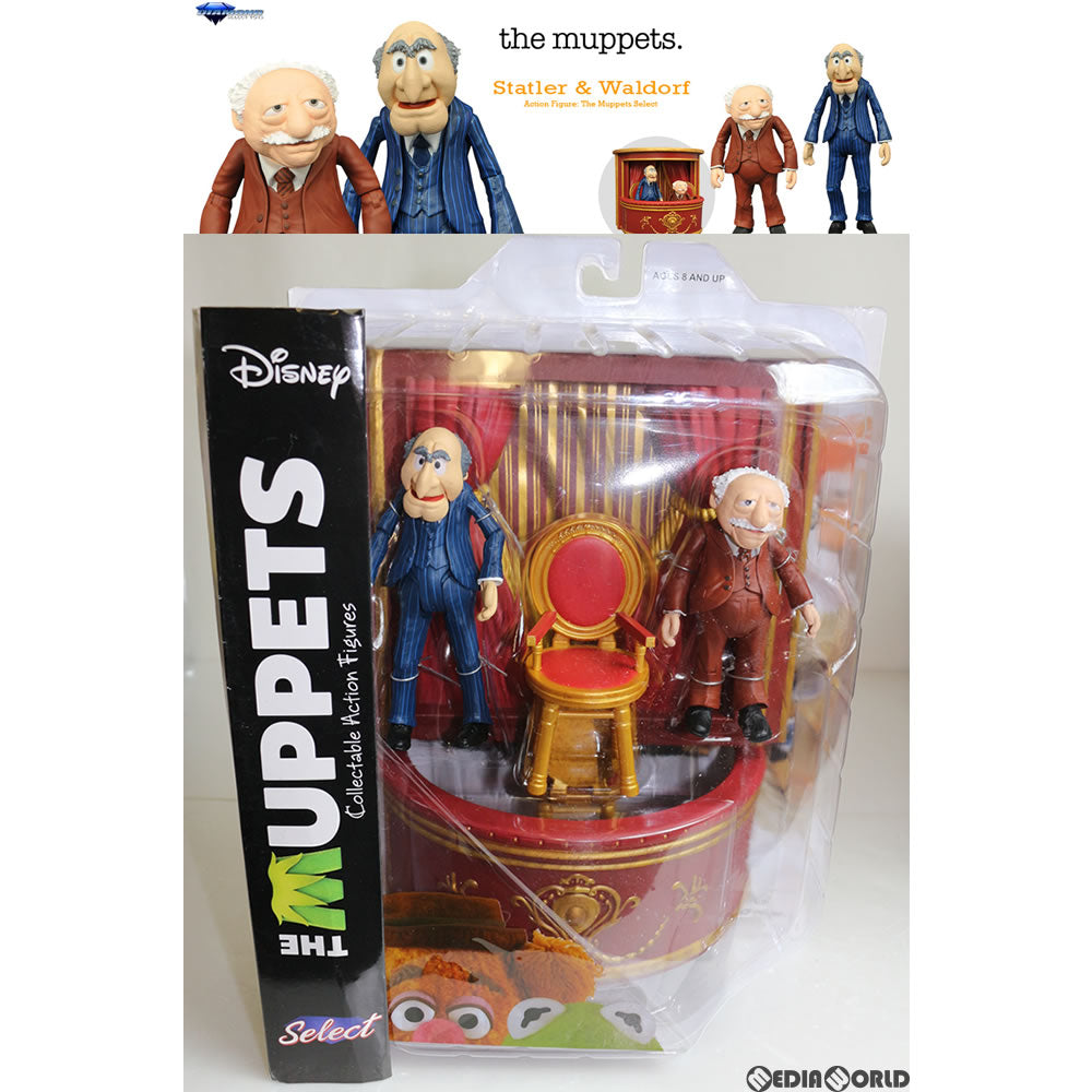 【中古即納】[FIG] マペッツ セレクト シリーズ2 スタトラー&ウォルドーフ ザ・マペッツ アクションフィギュア ダイアモンドセレクト(20160826)