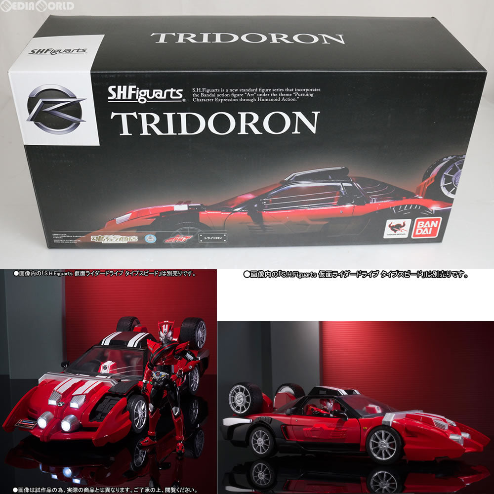 【中古即納】[FIG] 魂ウェブ商店限定 S.H.Figuarts(フィギュアーツ) トライドロン 仮面ライダードライブ フィギュア バンダイ(20150925)