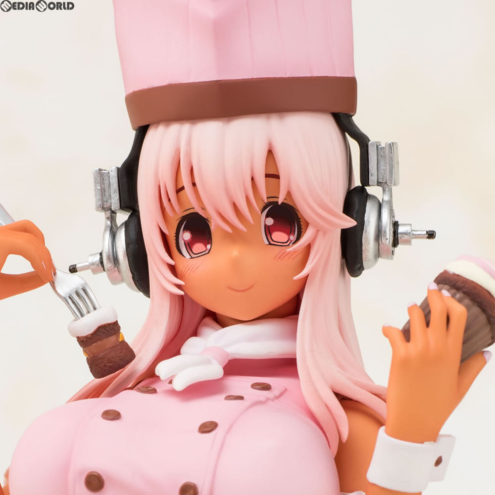 【中古即納】[FIG] すーぱーそに子 生フィギュア パティシエ・ストロベリーチョコVer. 1/6 完成品 フィギュア キャラアニ(トイズワークス) (20170831)