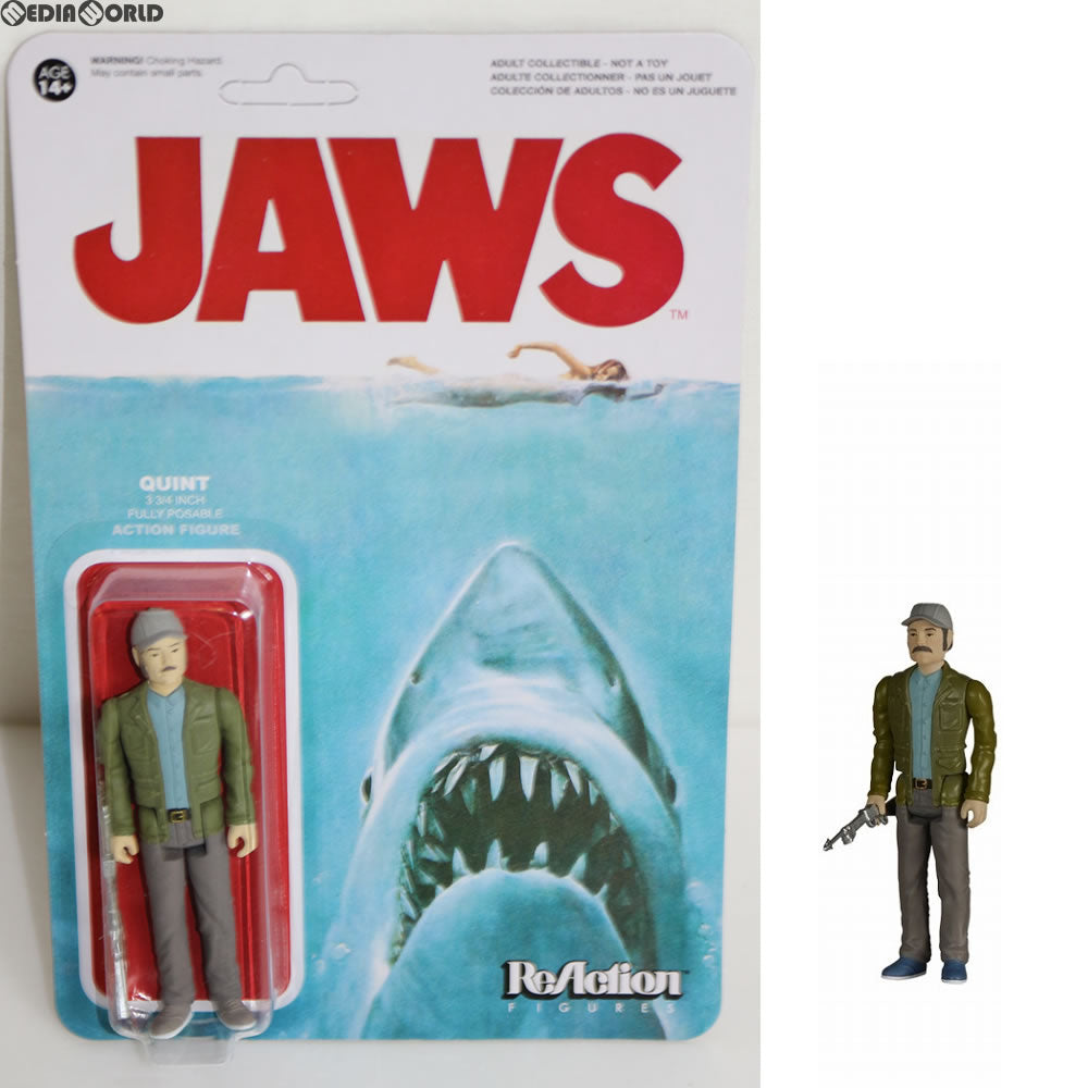 【中古即納】[FIG] リ・アクション ジョーズ シリーズ1 クイント 3.75インチ アクションフィギュア FUNKO(ファンコ) (20170228)