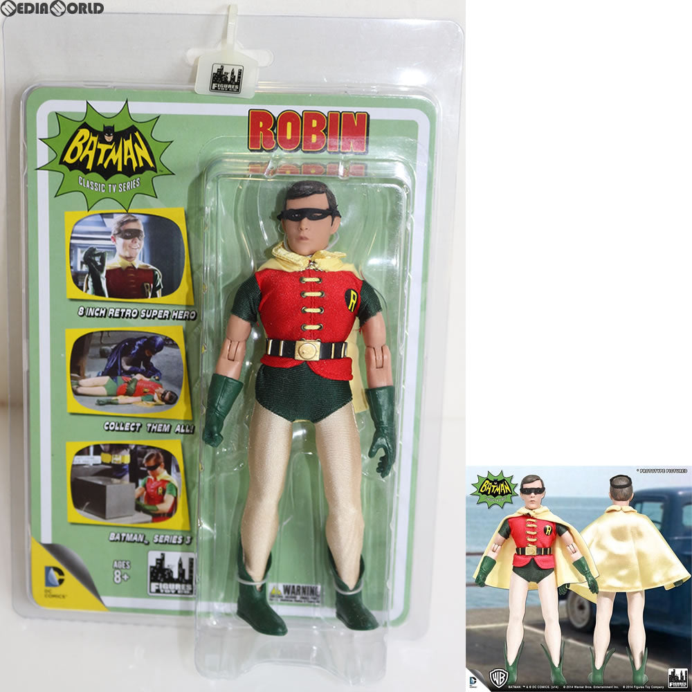 【中古即納】[FIG] バットマン 1966 TVシリーズ/ レトロ 8インチ アクションフィギュア シリーズ3 ロビン フィギュアズトイ(20150228)